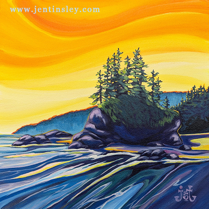 Glow original painting