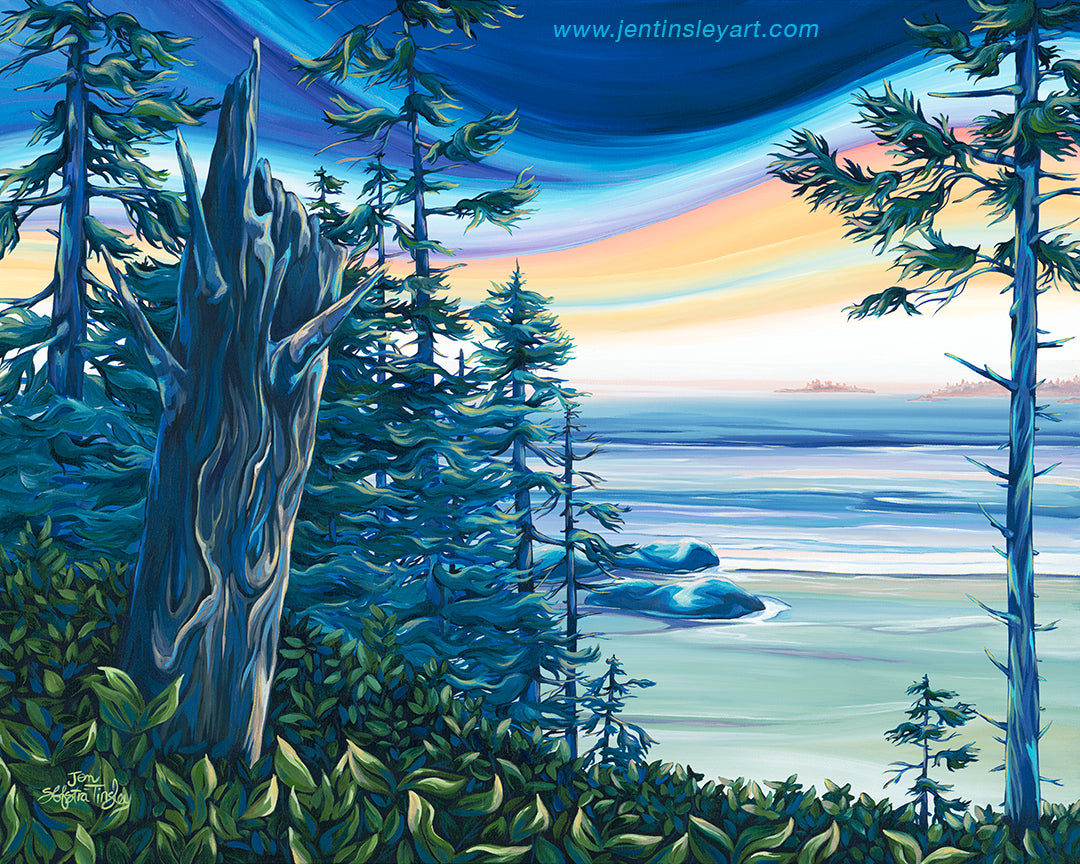"A Peaceful Twilight" Art Card