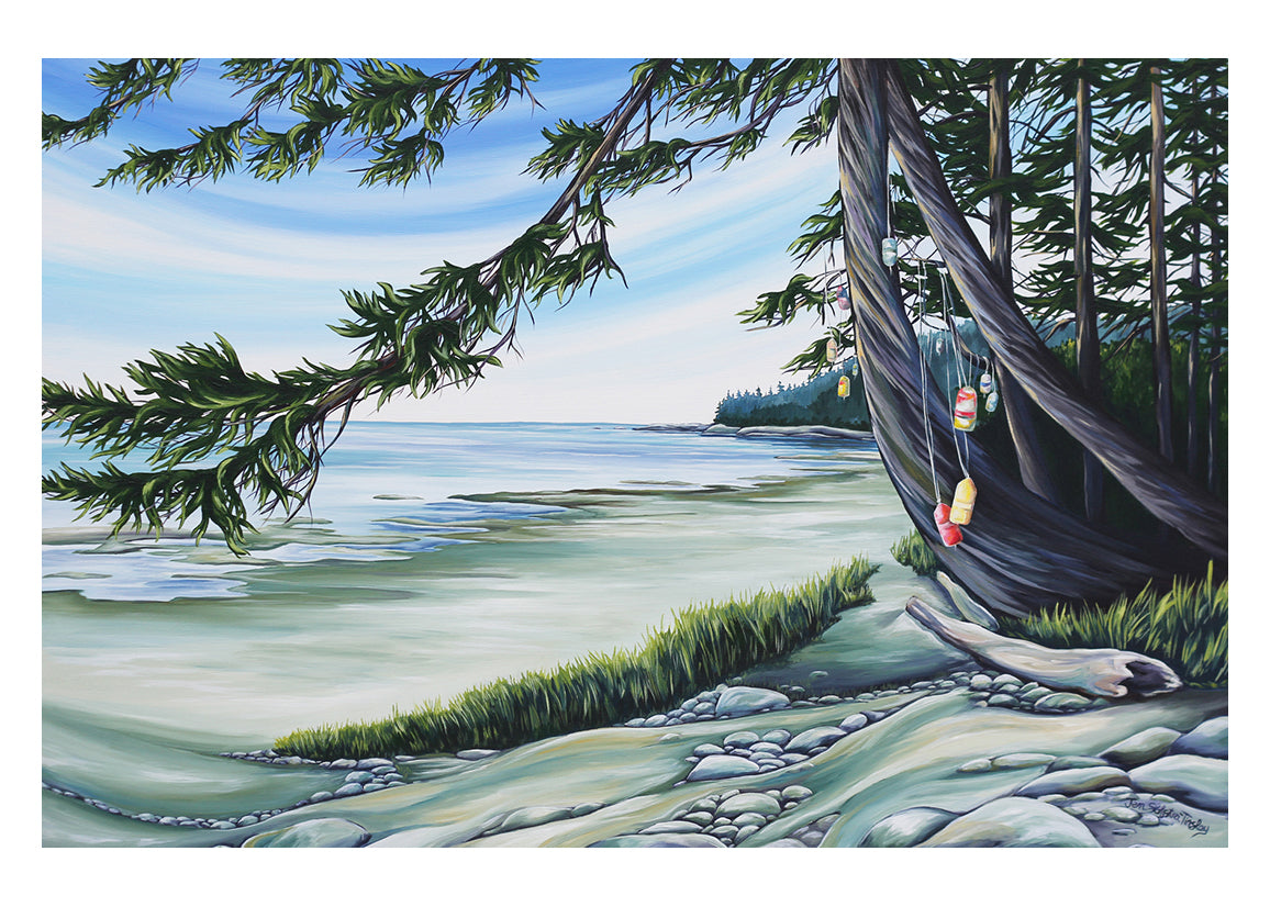 "Along the Trail" Card