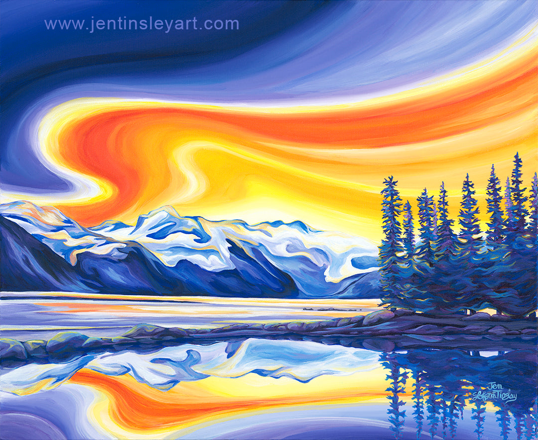 Garibaldi Sunrise - Limited Edition Canvas Print