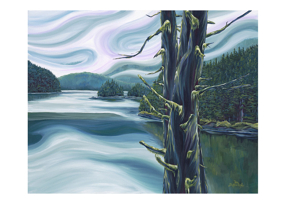 "Mist Rising" Card