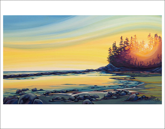 Lingering Light 11 x 14" giclee paper print