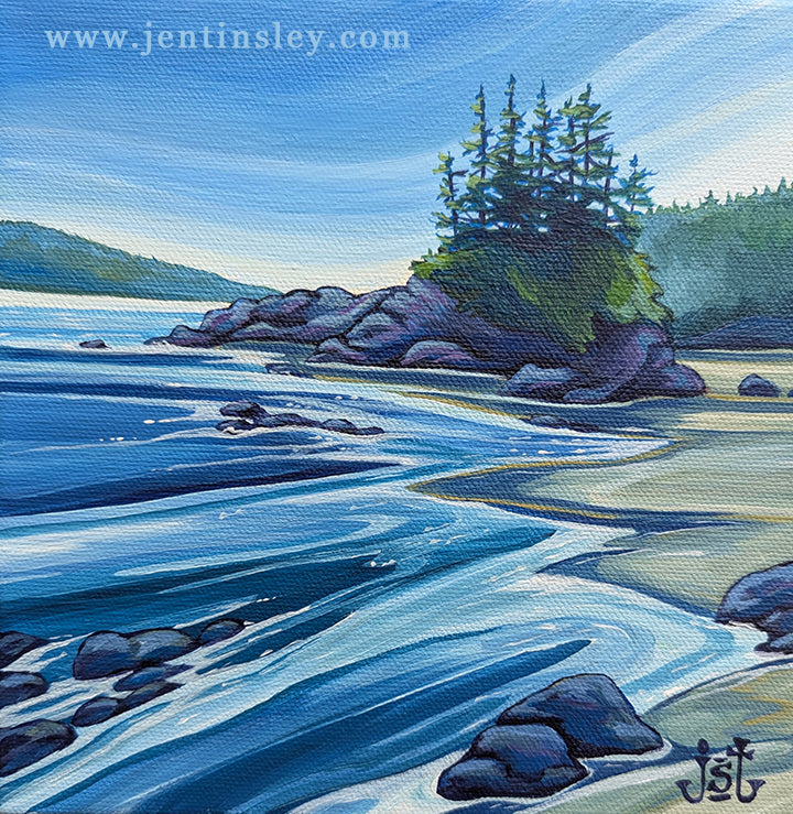 Destination original painting