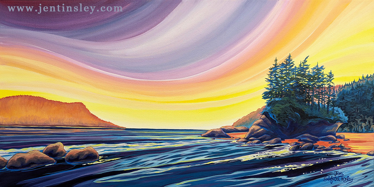 Golden Hour original painting