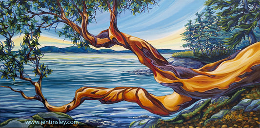 "In the Glow of the Evening" (original painting)