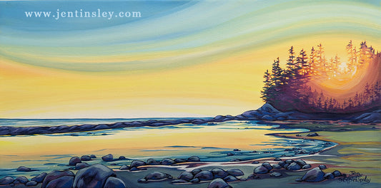 Lingering Light Art Card