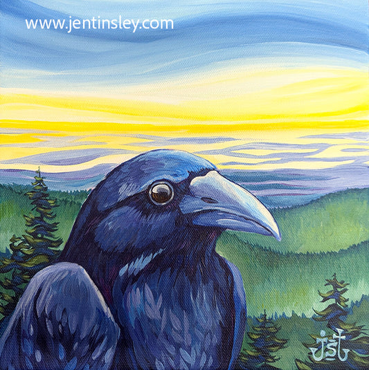 "Surveying The Beyond" original Painting