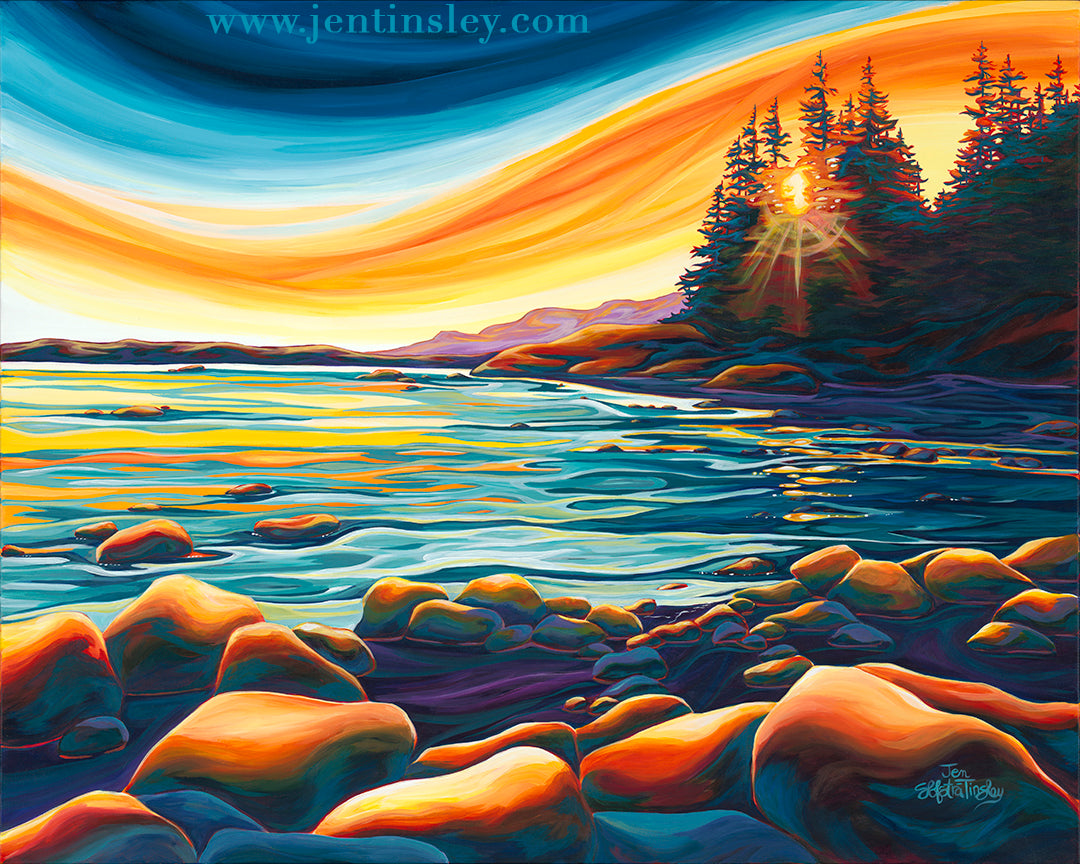 Twilight's Melody paper print