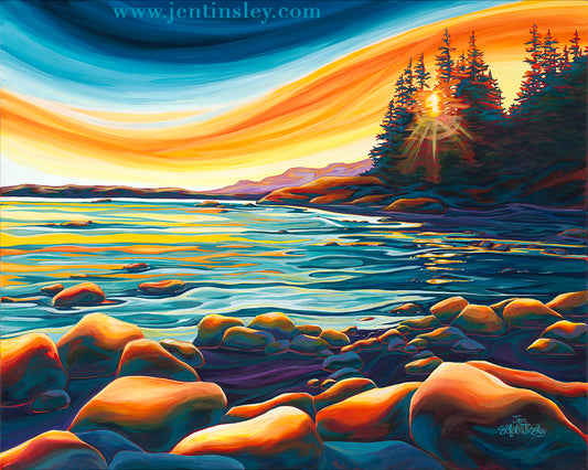 Twilight's Melody paper print