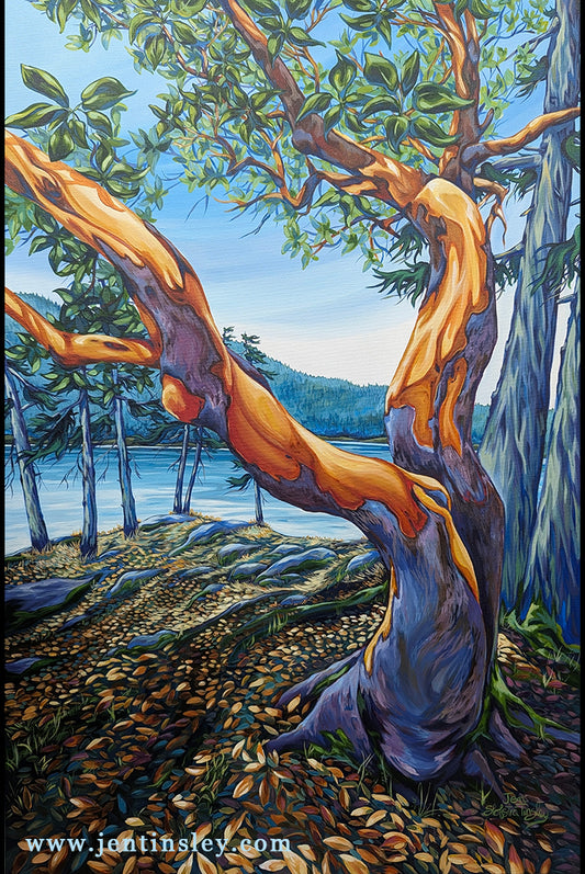 "Uninhibited" original painting