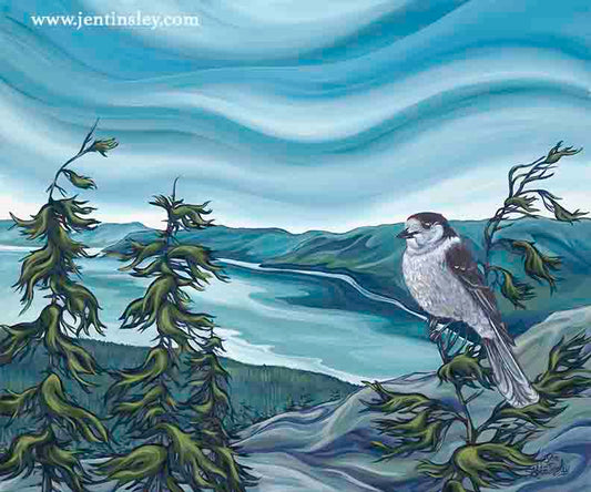 "Whimsy" limited edition giclee canvas print