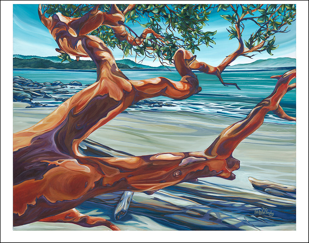 West Coast Soundtrack 11 x 14" paper giclee print