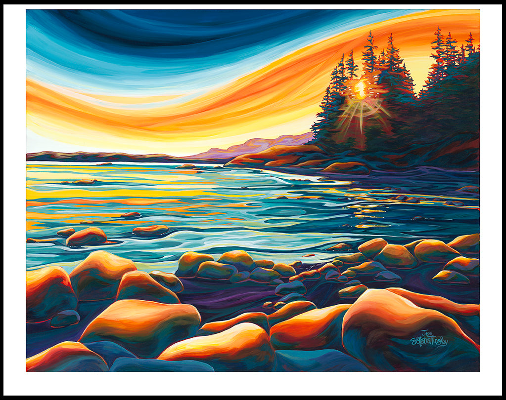 Twilight's Melody 11 x 14" giclee paper print