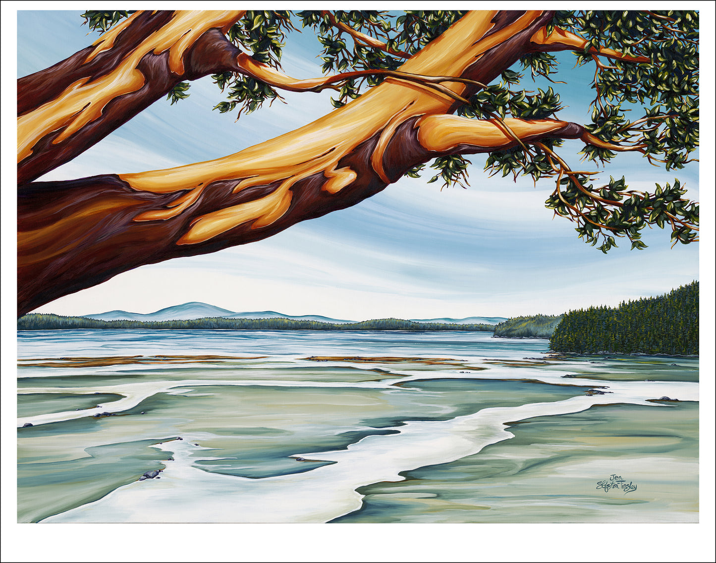 "Lazy Summer Day" 11 x 14" giclee paper print