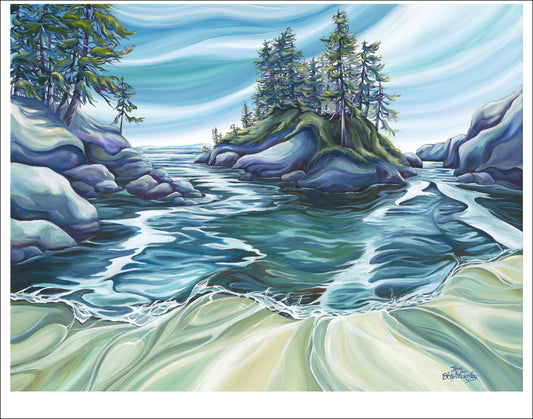 Refuge paper print