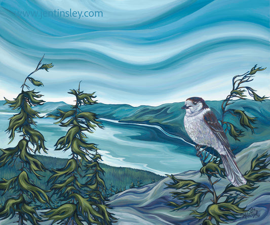 "Whimsy" limited edition giclee canvas print