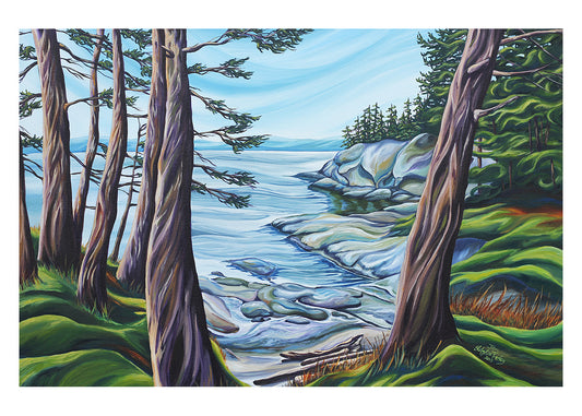 "Along the Edge" Card